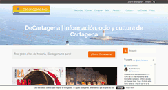 Desktop Screenshot of decartagena.info